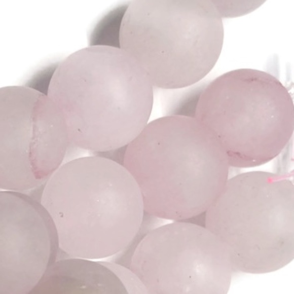 As Low As $2 10mm Rose Quartz Round Beads (9) - Picture 3 of 3
